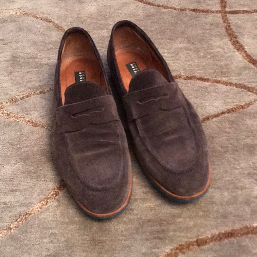 Fratelli Rossetti men’s suede loafers